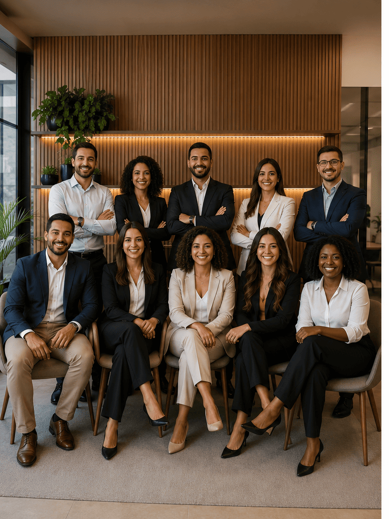 Bering Imóveis — equipe